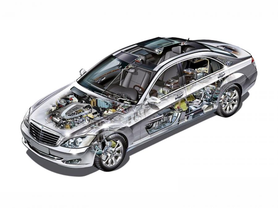  Mercedes-Benz S600 Long Wheelbase with Panoramic Sunroof 2006 года  (фото 1 из 13)